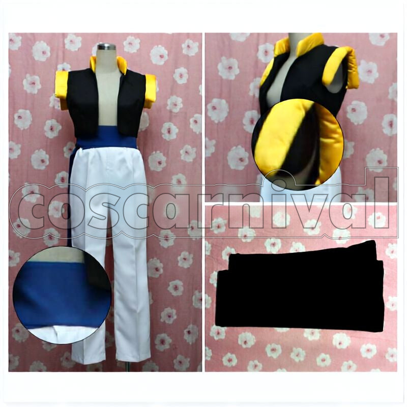 Son Goku & Vegeta Fusion Cosplay cosplay costume from Dragon Ball, detail-4