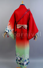 Koujaku cosplay costume from DRAMAtical Murder, side view