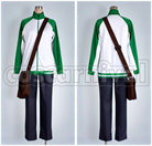 Ryūgamine Raira Academy Jersey Set Cosplay cosplay costume from Durarara!! Mikado, front view 2