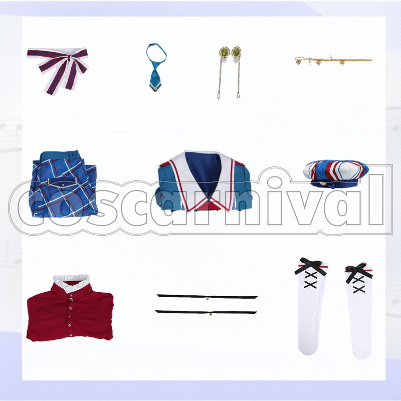 Aira Shiratori Sending Love Cosplay cosplay costume from Ensemble Stars!!, set view