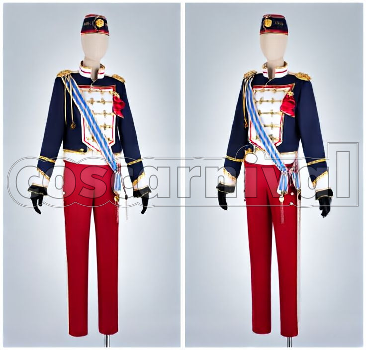 Album Series Five Oddballs Kanata Shinkai Cosplay cosplay costume from Ensemble Stars!!, front view 2