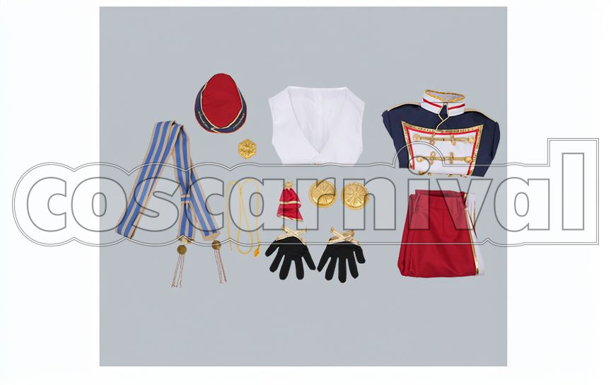 Album Series Five Oddballs Kanata Shinkai Cosplay cosplay costume from Ensemble Stars!!, set view