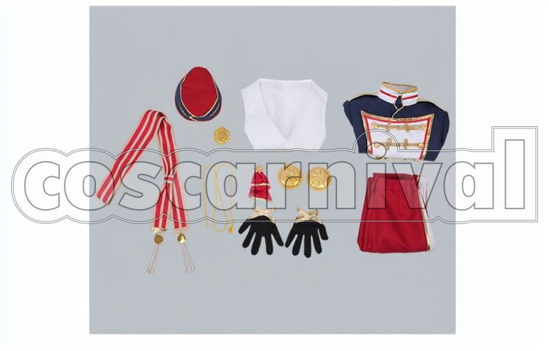 Album Series Five Oddballs Natsume Sakasaki Cosplay cosplay costume from Ensemble Stars!!, set view