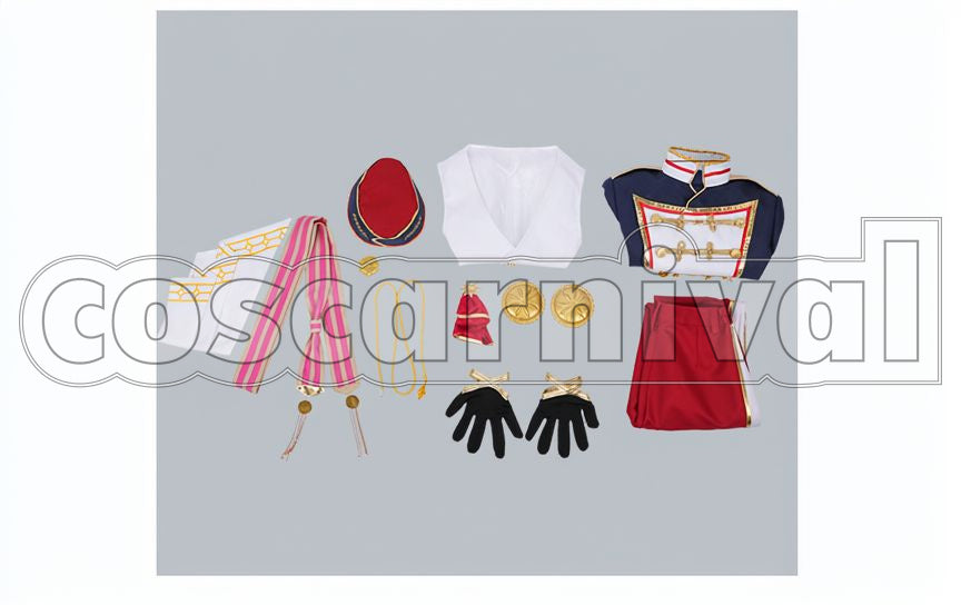 Album Series Five Oddballs Shu Itsuki Cosplay cosplay costume from Ensemble Stars!!, set view