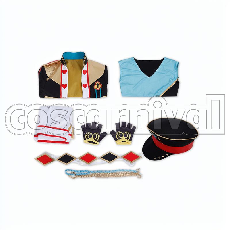 ALKALOID Aira Shiratori Cosplay cosplay costume from Ensemble Stars!!, set view