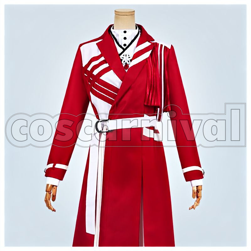 All Idols SS Outfit (Red Team) Cosplay cosplay costume from Ensemble Stars!, front view 1