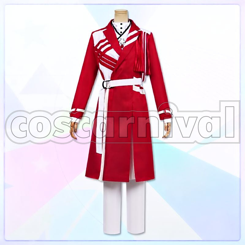 All Idols SS Outfit (Red Team) Cosplay cosplay costume from Ensemble Stars!, front view 2