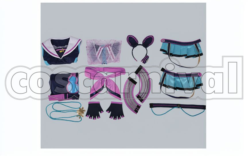 Amusement☆The Live Party of Cats and Rabbits Hajime Shino Cosplay cosplay costume from Ensemble Stars!, set view