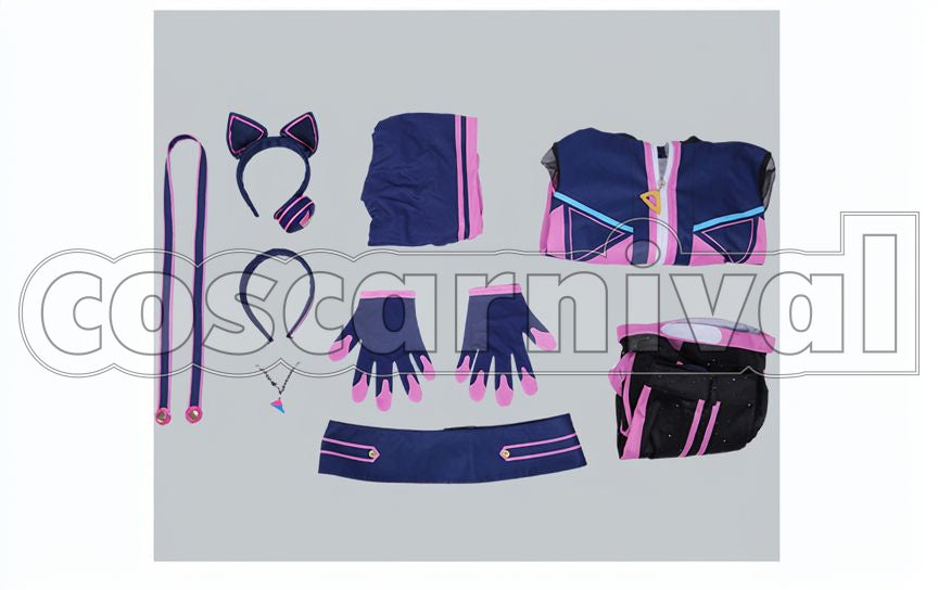 Amusement☆The Live Party of Cats and Rabbits Hinata Aoi Cosplay cosplay costume from Ensemble Stars!, set view