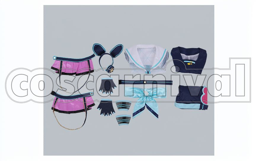 Amusement☆The Live Party of Cats and Rabbits Nazuna Nito Cosplay cosplay costume from Ensemble Stars!, set view