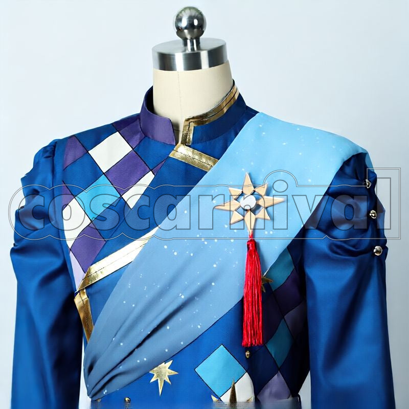 Arashi Narukami, Ritsu Sakuma Divided Yumenosaki/Hope-Bridging Tanabata Cosplay cosplay costume from Ensemble Stars!!, front view 4