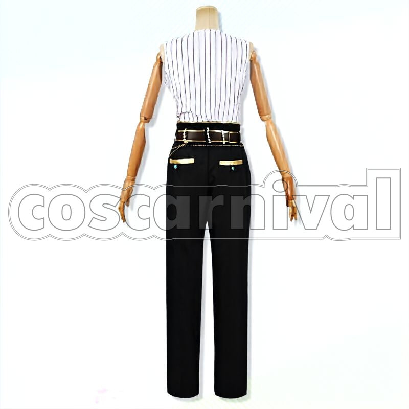Aroma* Veiled Fragrance Arashi Narukami Cosplay cosplay costume from Ensemble Stars!, back view 2