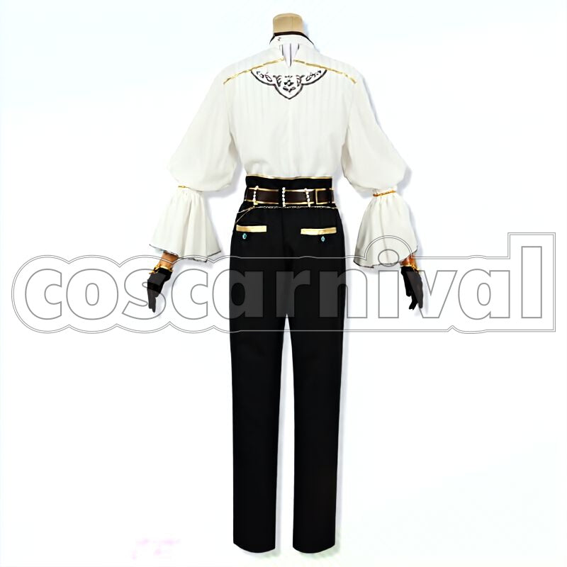 Aroma* Veiled Fragrance Knights Ritsu Sakuma, Izumi Sena, Tsukasa Suou, Leo Tsukinaga Cosplay cosplay costume from Ensemble Stars!, back view