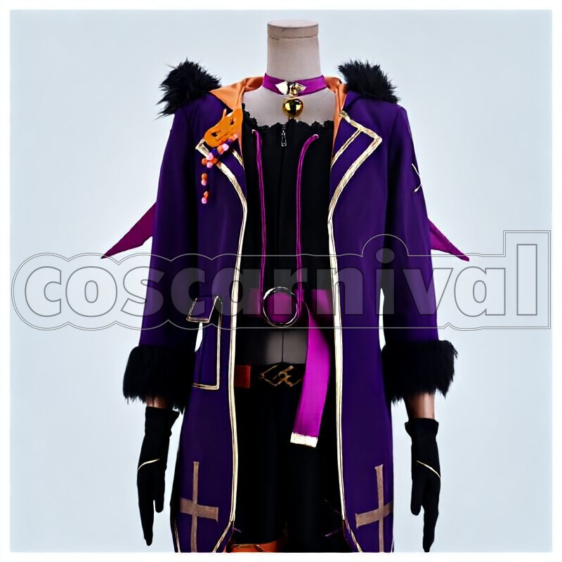 Cacophony Whirling Horror Night Halloween Mao Isara Cosplay cosplay costume from Ensemble Stars!, front view 1