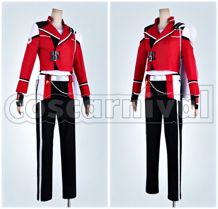 Chiaki Morisawa Reminiscence＊Ryusei Bonfire Cosplay cosplay costume from Ensemble Stars!, front view 2