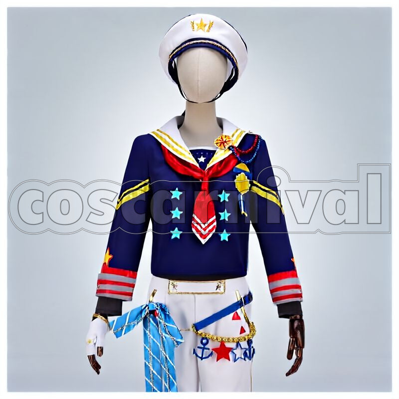 Chiaki Morisawa Voyage! Early Spring Cruising Live Cosplay cosplay costume from Ensemble Stars!, front view 1