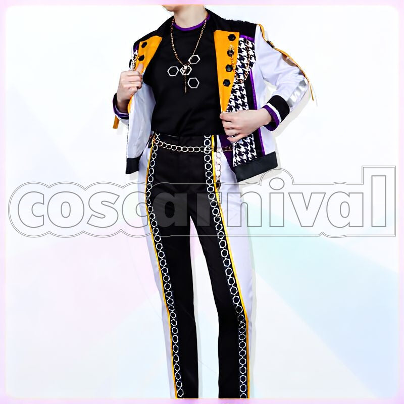 Crazy:B Kohaku Oukawa, HiMERU Cosplay cosplay costume from Ensemble Stars!!, front view 3