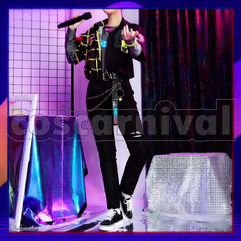 Crazy:B, UNDEAD 7th Anniversary U.S.A. Cover Live Outfit Cosplay cosplay costume from Ensemble Stars!!, front view 2