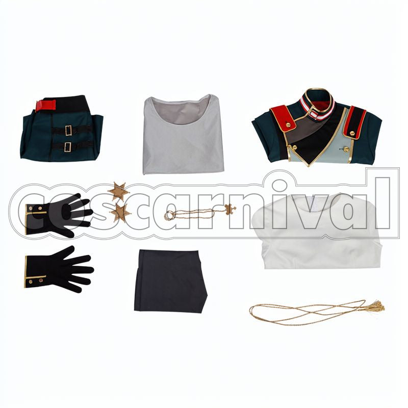 Double Face Kohaku Oukawa Cosplay cosplay costume from Ensemble Stars!!, set view