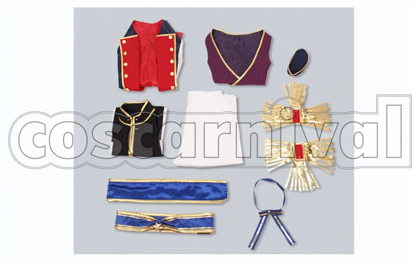Eccentric Five Oddballs Shu Itsuki Cosplay cosplay costume from Ensemble Stars!, set view