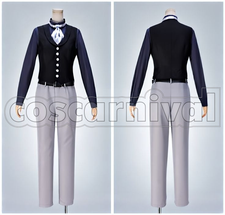 Eichi Tenshouin, Tsumugi Aoba Reminiscence＊Monochrome Checkmate Cosplay cosplay costume from Ensemble Stars!, detail-2