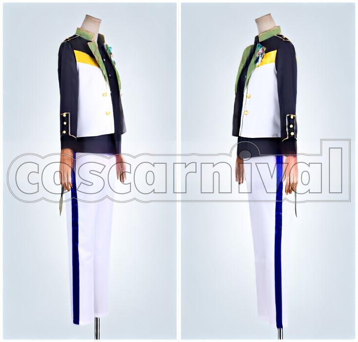 Eve Hiyori Tomoe 4th Anniversary Class Scout Cosplay cosplay costume from Ensemble Stars!, side view