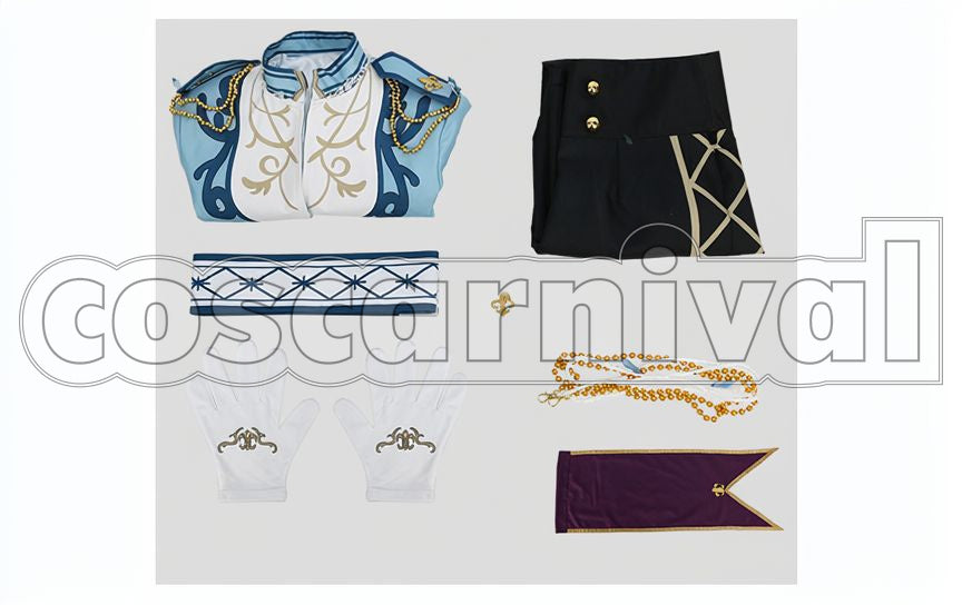 Festival＊Graceful Fleur De Lis Izumi Sena Cosplay cosplay costume from Ensemble Stars!, set view