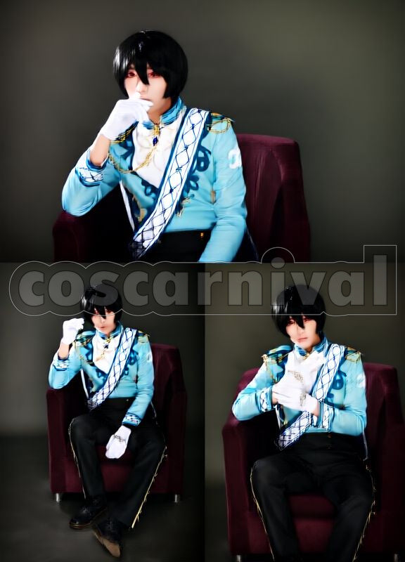 Festival＊Graceful Fleur De Lis Ritsu Sakuma Cosplay cosplay costume from Ensemble Stars!, front view 2