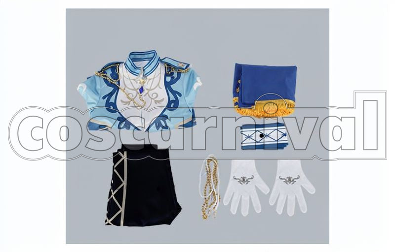 Festival＊Graceful Fleur De Lis Ritsu Sakuma Cosplay cosplay costume from Ensemble Stars!, set view