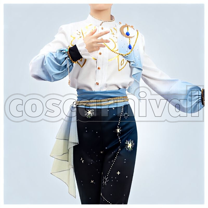 fine, Knights 7th Anniversary Cover Song Live Outfit Cosplay cosplay costume from Ensemble Stars!!, front view 1