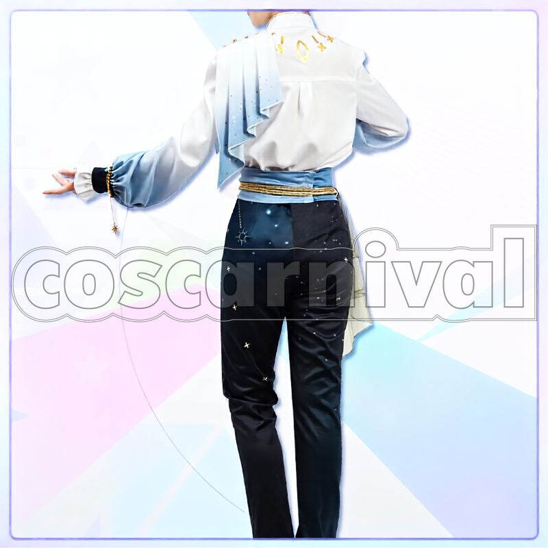 fine, Knights 7th Anniversary Cover Song Live Outfit Cosplay cosplay costume from Ensemble Stars!!, back view