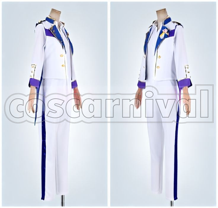 fine Yuzuru Fushimi 4th Anniversary Class Scout Cosplay cosplay costume from Ensemble Stars!, side view