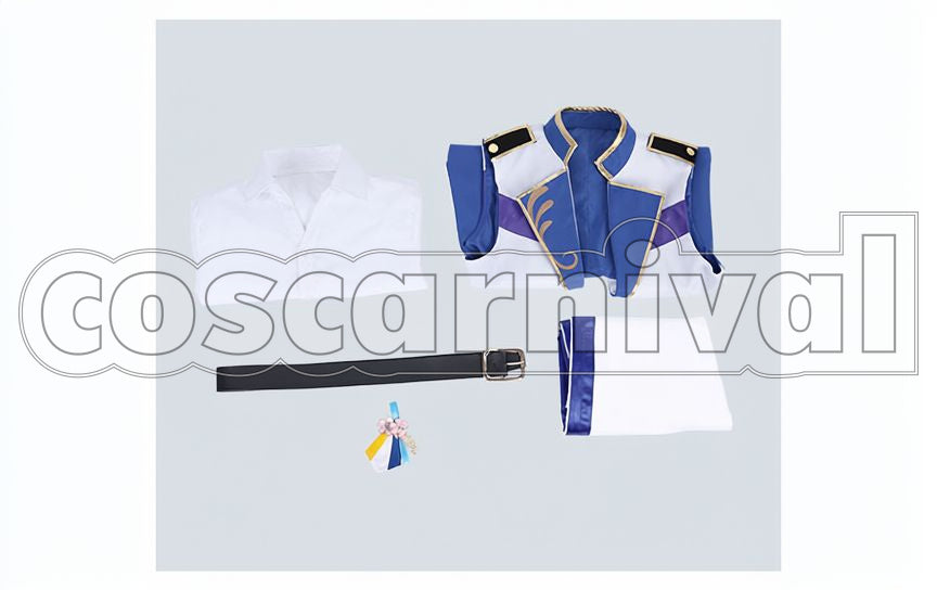 fine Yuzuru Fushimi 4th Anniversary Class Scout Cosplay cosplay costume from Ensemble Stars!, set view