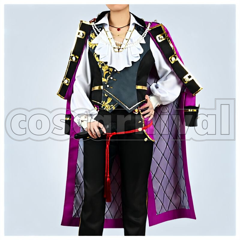 Gekkou Kitan Akatsuki Keito Hasumi Cosplay cosplay costume from Ensemble Stars!!, front view 1