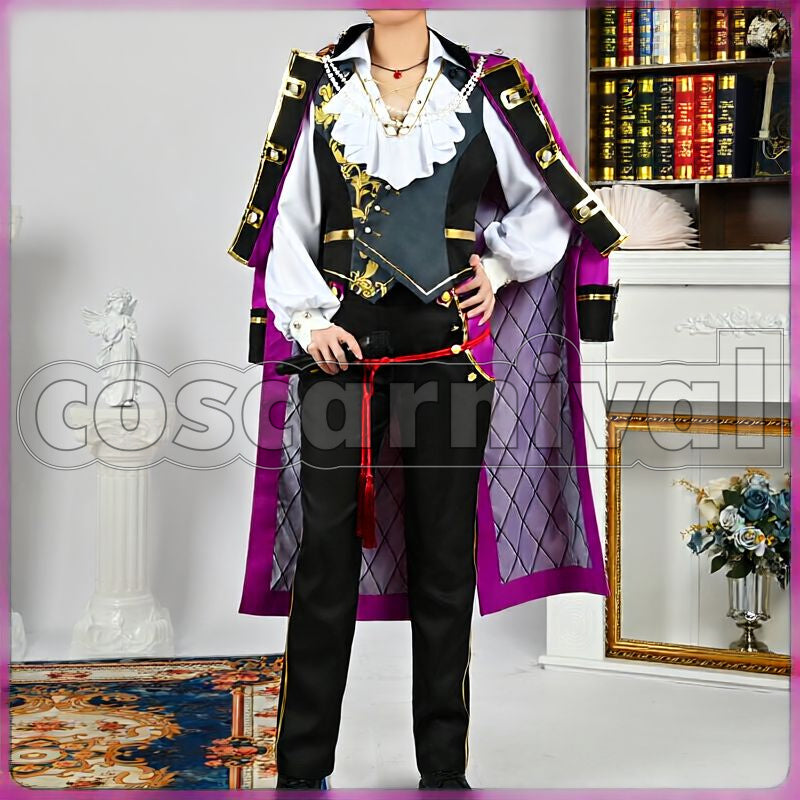 Gekkou Kitan Akatsuki Keito Hasumi Cosplay cosplay costume from Ensemble Stars!!, front view 2