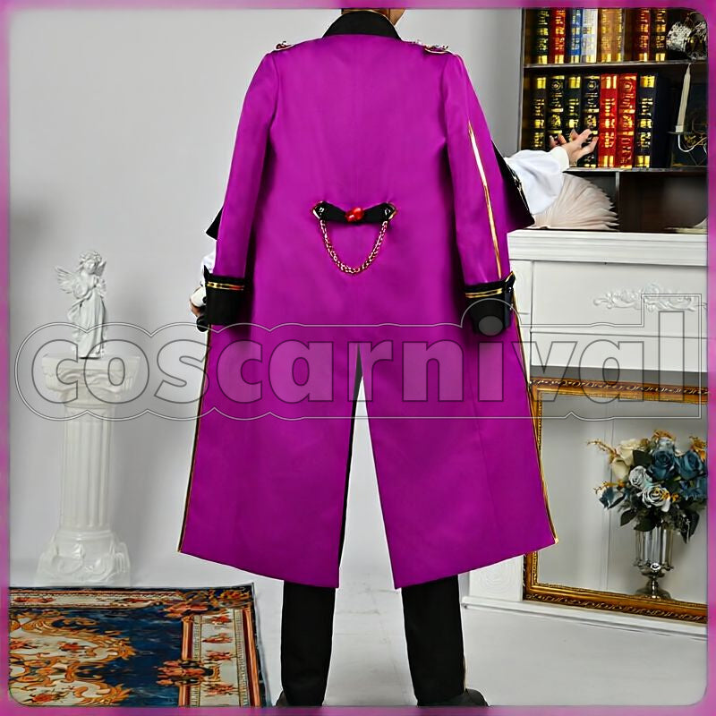 Gekkou Kitan Akatsuki Keito Hasumi Cosplay cosplay costume from Ensemble Stars!!, back view 1