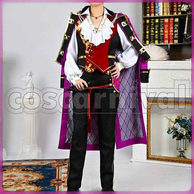 Gekkou Kitan Akatsuki Kuro Kiryu Cosplay cosplay costume from Ensemble Stars!!, front view 2