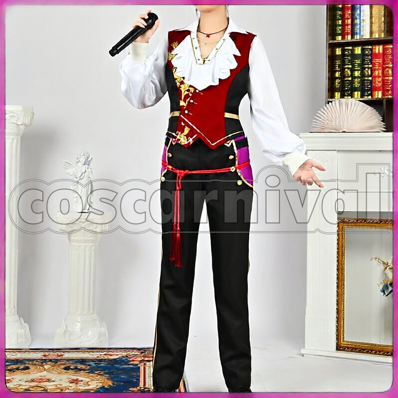 Gekkou Kitan Akatsuki Kuro Kiryu Cosplay cosplay costume from Ensemble Stars!!, front view 4