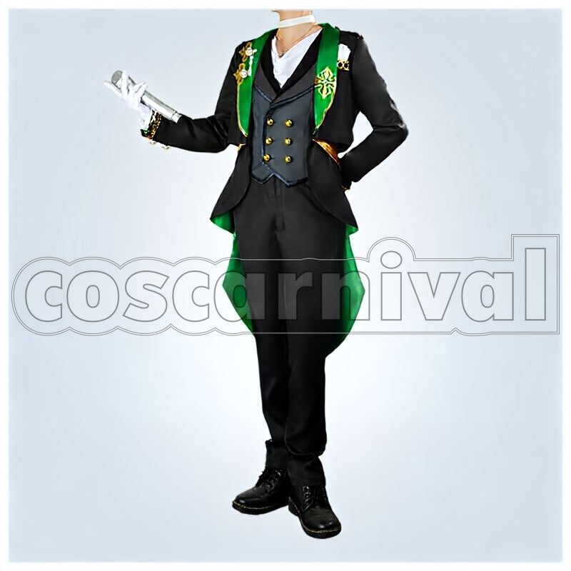 Hiiro Amagi, Yuzuru Fushimi, Adonis Otogari Fair Waltz Cosplay cosplay costume from Ensemble Stars!!, front view 1