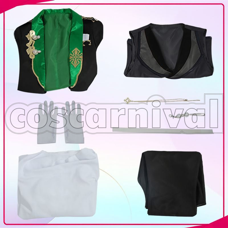 Hiiro Amagi, Yuzuru Fushimi, Adonis Otogari Fair Waltz Cosplay cosplay costume from Ensemble Stars!!, set view
