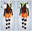 Hinata Aoi Raising Curtains! Dark Night Halloween Cosplay cosplay costume from Ensemble Stars!, front view 2