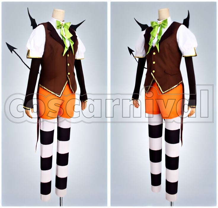Hinata Aoi Raising Curtains! Dark Night Halloween Cosplay cosplay costume from Ensemble Stars!, front view 2
