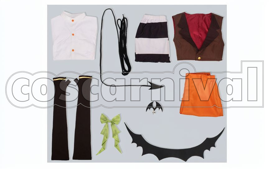Hinata Aoi Raising Curtains! Dark Night Halloween Cosplay cosplay costume from Ensemble Stars!, set view