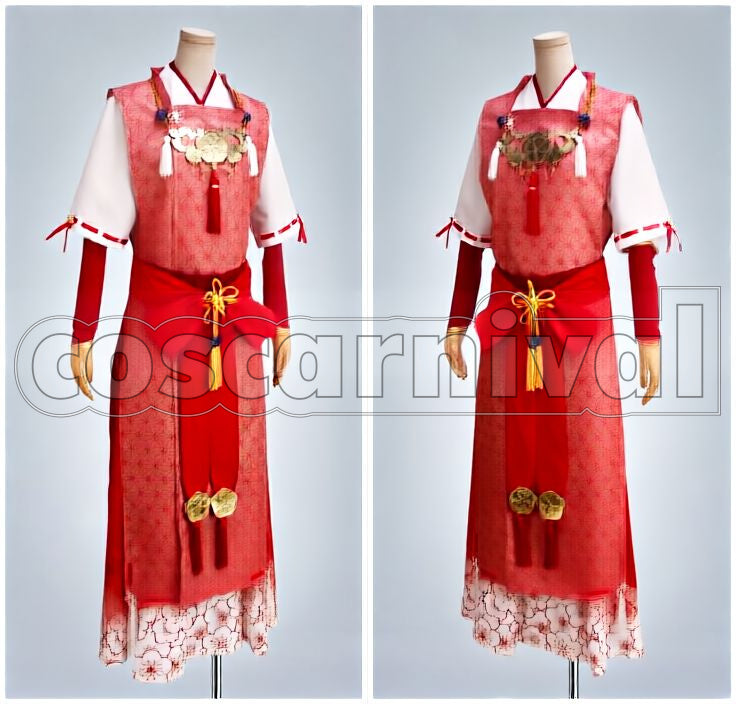 Hinata Aoi Shoufuku＊The Ogres and Brothers' Setsubun Festival Cosplay cosplay costume from Ensemble Stars!, front view 2