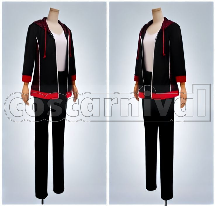 Hinata Aoi, Rei Sakuma, Yuta Aoi, Ritsu Sakuma, Mao Isara, Natsume Sakasaki etc. Shoufuku＊The Ogres and Brothers' Setsubun Festival Before Talent Bloom Practice Jersey Cosplay cosplay costume from Ensemble Stars!, front view 2