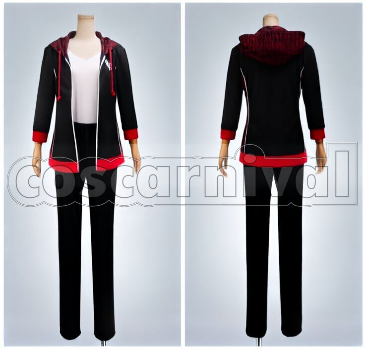 Hinata Aoi, Rei Sakuma, Yuta Aoi, Ritsu Sakuma, Mao Isara, Natsume Sakasaki etc. Shoufuku＊The Ogres and Brothers' Setsubun Festival Before Talent Bloom Practice Jersey Cosplay cosplay costume from Ensemble Stars!, detail-1