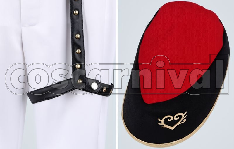 Hiyori Tomoe Cunning Wonder Game Cosplay cosplay costume from Ensemble Stars!, accessory set view