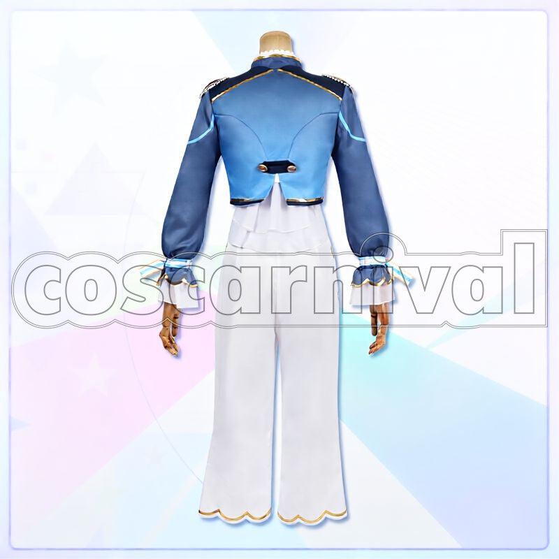 Hiyori Tomoe, Eichi Tenshouin White Headdress Cosplay cosplay costume from Ensemble Stars!!, back view