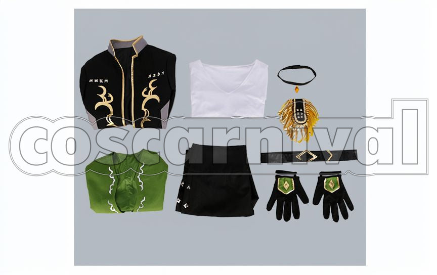 Hiyori Tomoe Kiseki☆Winter Live Showdown Cosplay cosplay costume from Ensemble Stars!, set view