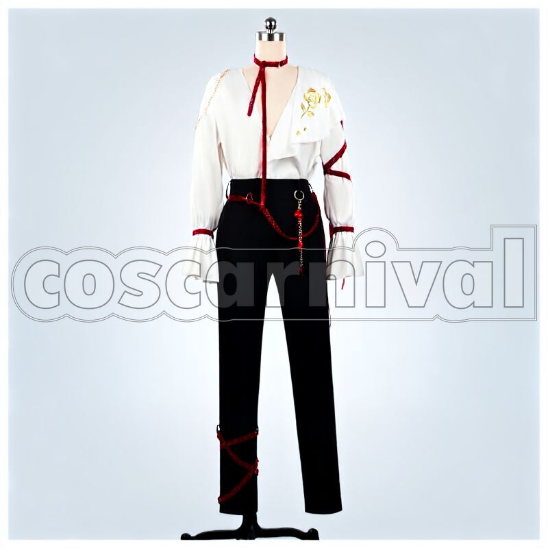 Mayoi Ayase, Shu Itsuki, HiMERU, Keito Hasumi, Arashi Narukami It's (k)not lov? Room Wear Cosplay cosplay costume from Ensemble Stars!!, front view 1